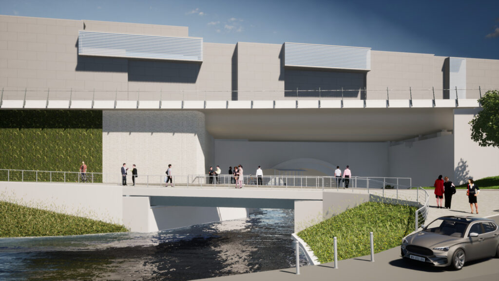 Labiekārtojums no Prāgas ielas līdz Pilsētas kanālam (Prāgas iela 2) - Railroad - visualization