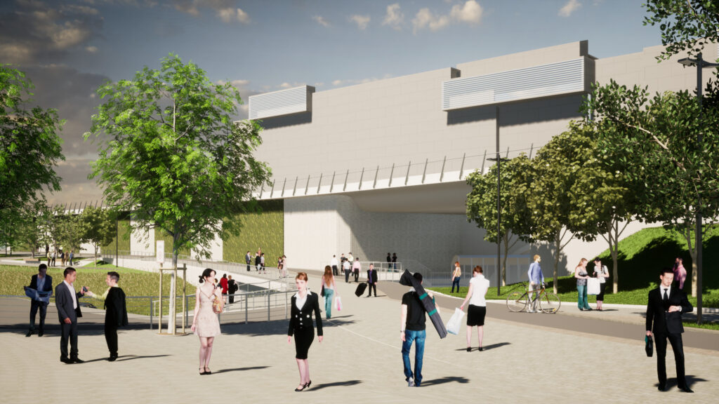 Labiekārtojums no Prāgas ielas līdz Pilsētas kanālam (Prāgas iela 2) - Railroad - visualization