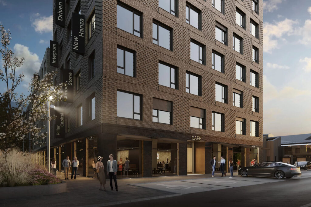 Mihaila Tāla iela 1 (Mihaila Tāla iela 1) - Office center - visualization