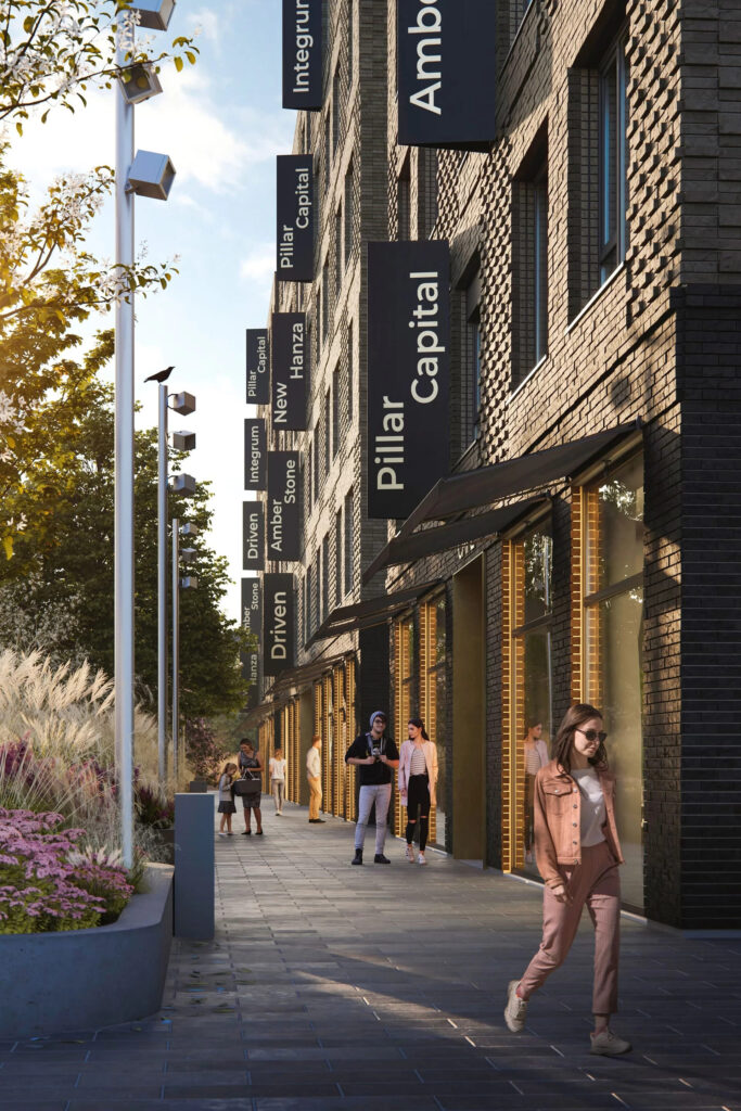 Mihaila Tāla iela 1 (Mihaila Tāla iela 1) - Office center - visualization