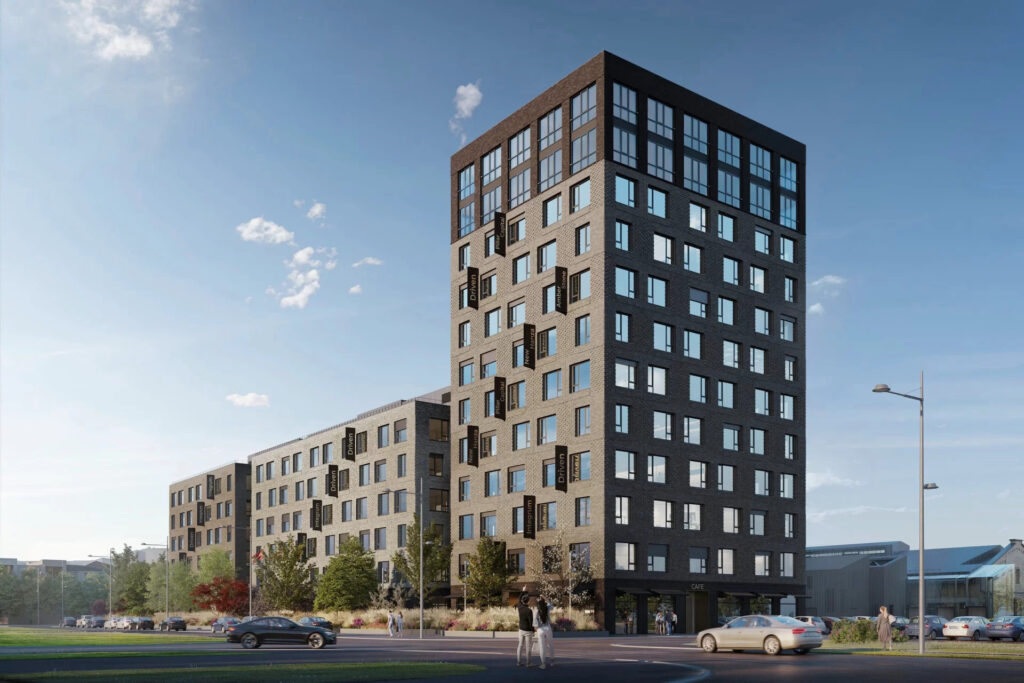 Mihaila Tāla iela 1 (Mihaila Tāla iela 1) - Office center - visualization