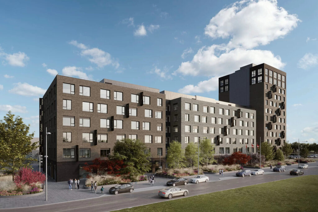 Mihaila Tāla iela 1 (Mihaila Tāla iela 1) - Office center - visualization