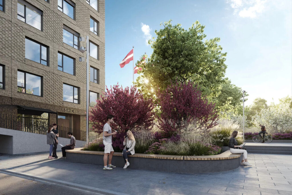 Mihaila Tāla iela 1 (Mihaila Tāla iela 1) - Office center - visualization