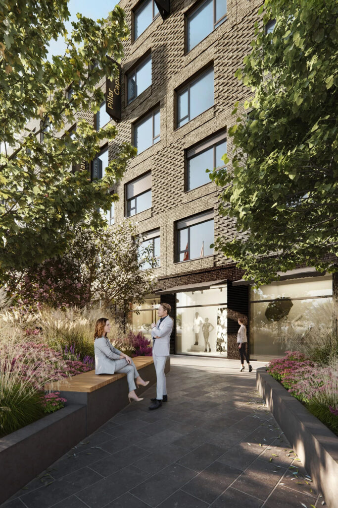 Mihaila Tāla iela 1 (Mihaila Tāla iela 1) - Office center - visualization