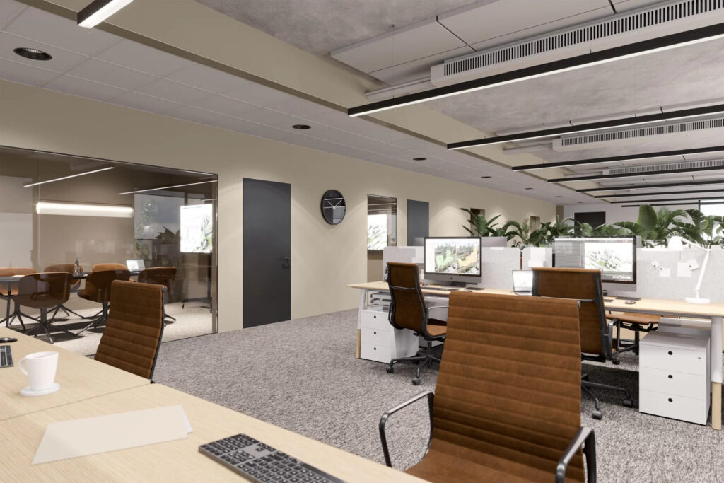 Mihaila Tāla iela 1 (Mihaila Tāla iela 1) - Office center - visualization