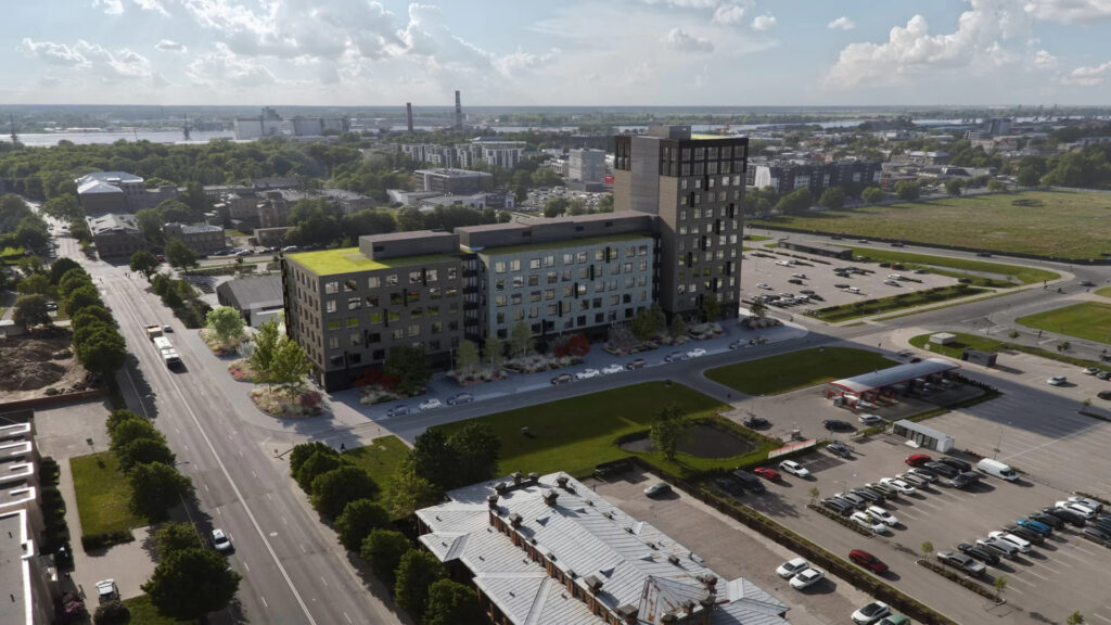 Mihaila Tāla iela 1 (Mihaila Tāla iela 1) - Office center - visualization