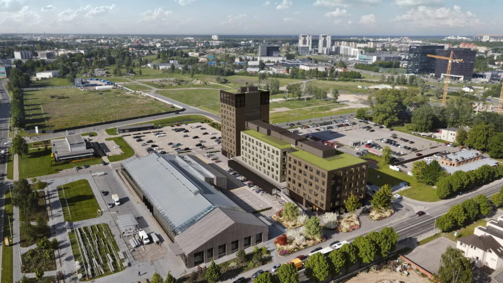 Mihaila Tāla iela 1 (Mihaila Tāla iela 1) - Office center - visualization