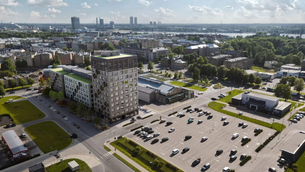 Mihaila Tāla iela 1 (Mihaila Tāla iela 1) - Office center - visualization