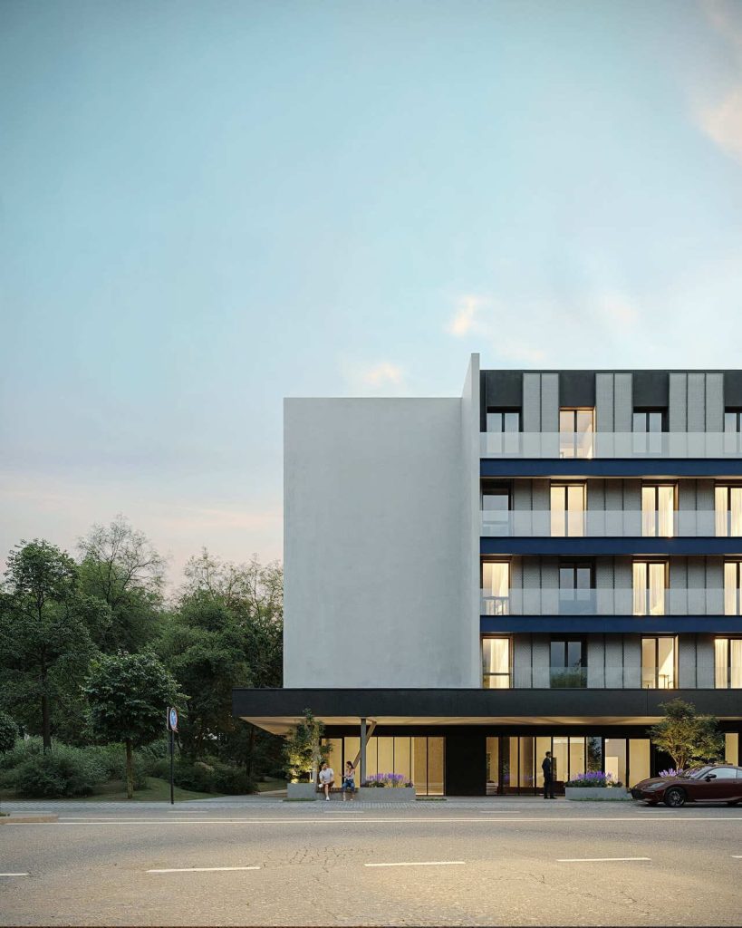 Ozų ozas (Vito Gerulaičio g. 4) - Co-living, Multi apartment - visualization