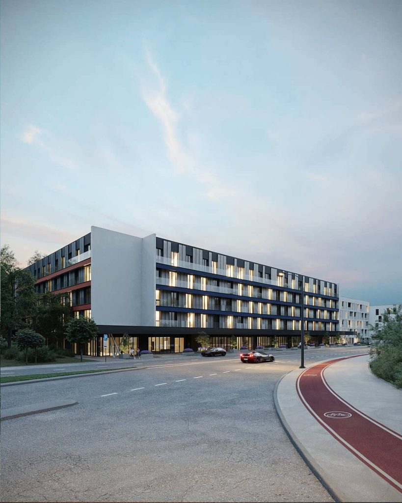 Ozų ozas (Vito Gerulaičio g. 4) - Co-living, Multi apartment - visualization