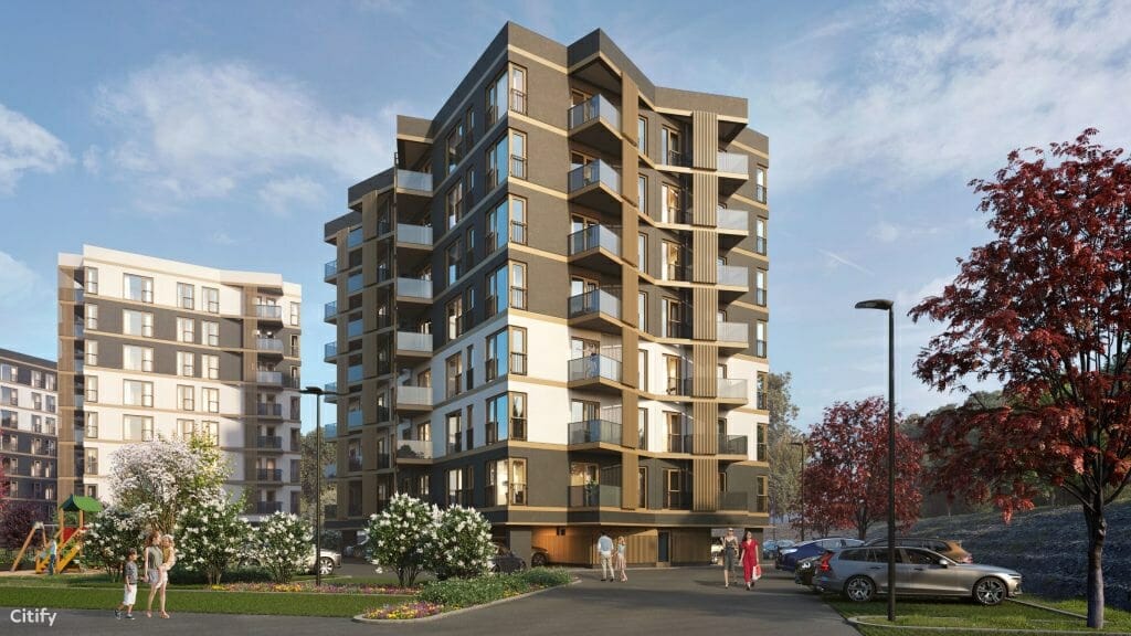 Lahekalda kvartal (Paekalda 23/1, 23/2) (Paekalda 23/1, 23/2) - Multi apartment - visualization