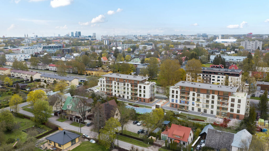 Tihase kodud (Sõpruse pst 26, 28 ) - Multi apartment - visualization