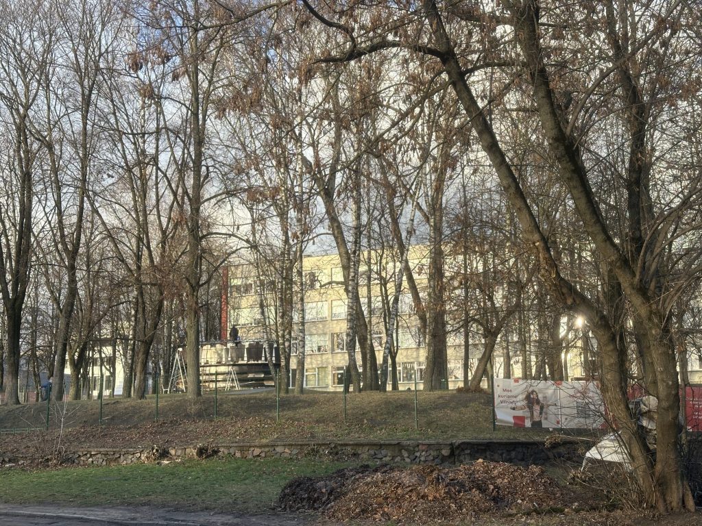 Vilniaus šv. Kristoforo progimnazijos sporto aikštynai (Kalvarijų g. 87) - Sports field or court - construction photos