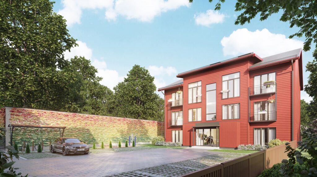 Telliskivi 8 (Telliskivi 8/1, 8/2) - Daugiabutis - vizualizacija