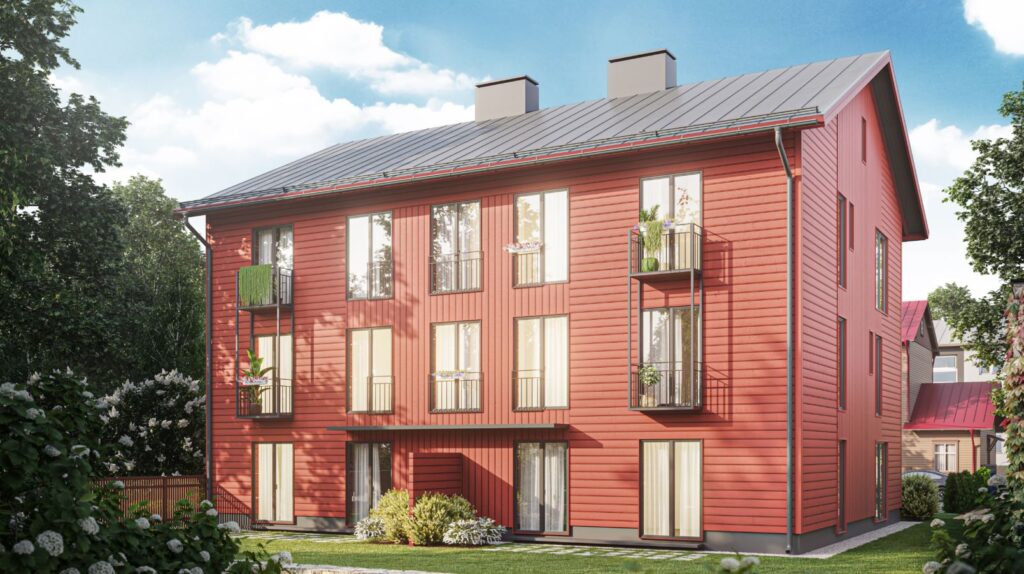 Telliskivi 8 (Telliskivi 8/1, 8/2) - Daugiabutis - vizualizacija