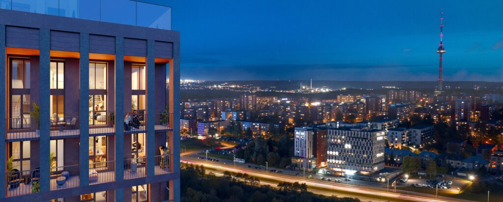 Newton 2 etapas (K2) (Viršuliškių skg. 8) - Multi apartment - visualization