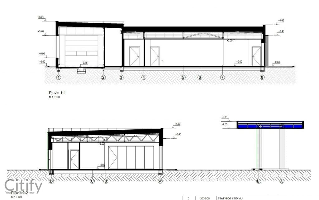 Baltic Petroleum Visalaukio g. (Visalaukio g. 2) - Petrol station - visualization