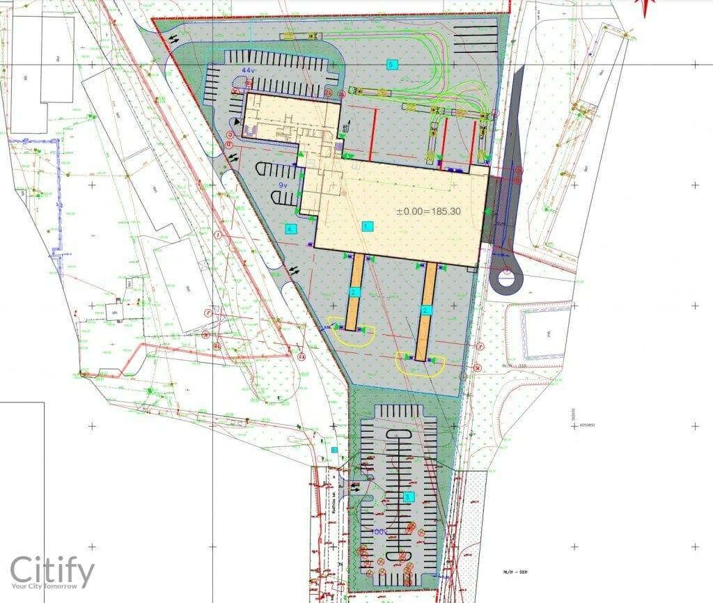 DHL siuntų terminalas Rodūnios kel. (Rodūnios kel. 2) - Warehouse / Distribution center - visualization
