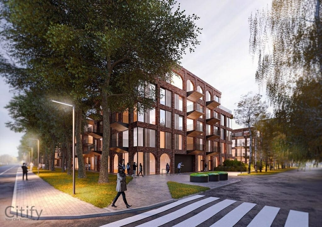 Peakorter (Erika 12) (Erika 12) - Daugiabutis, Kita komercija - vizualizacija