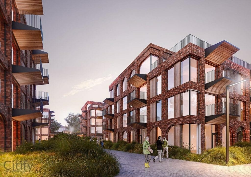 Peakorter (Erika 12) (Erika 12) - Daugiabutis, Kita komercija - vizualizacija