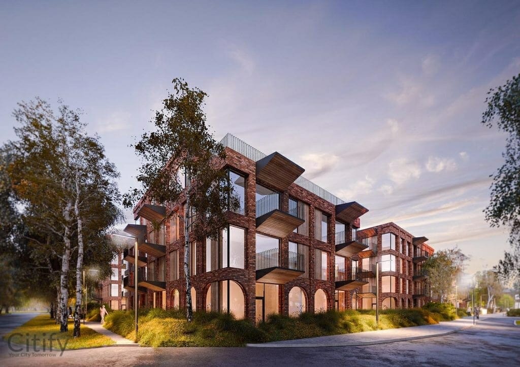 Peakorter (Erika 12) (Erika 12) - Daugiabutis, Kita komercija - vizualizacija