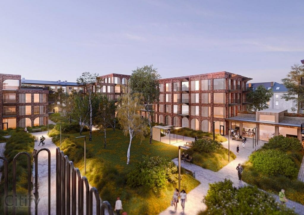 Peakorter (Erika 12) (Erika 12) - Daugiabutis, Kita komercija - vizualizacija