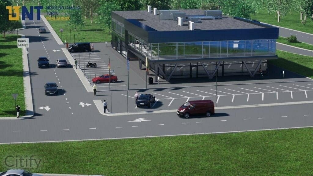 Galindų g. 9 (Galindų g. 9) - Non-food store, Office center - visualization