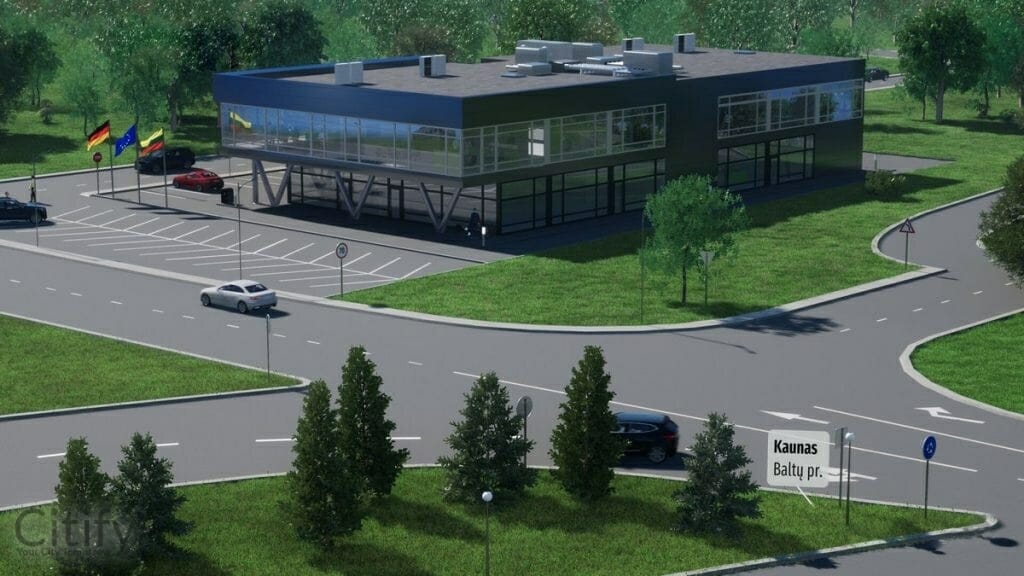 Galindų g. 9 (Galindų g. 9) - Non-food store, Office center - visualization