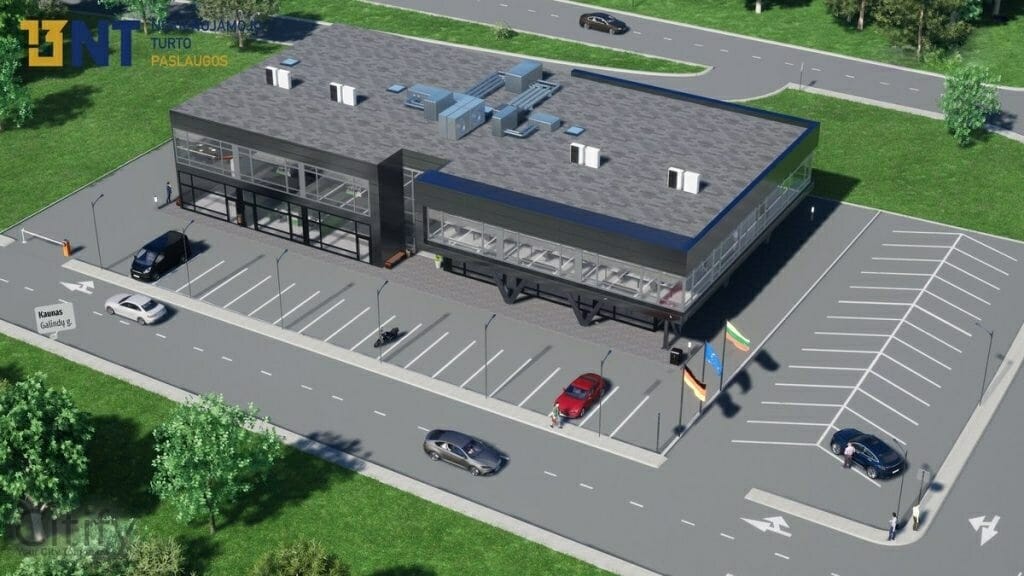 Galindų g. 9 (Galindų g. 9) - Non-food store, Office center - visualization