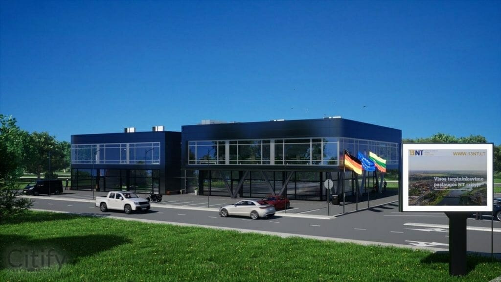 Galindų g. 9 (Galindų g. 9) - Non-food store, Office center - visualization