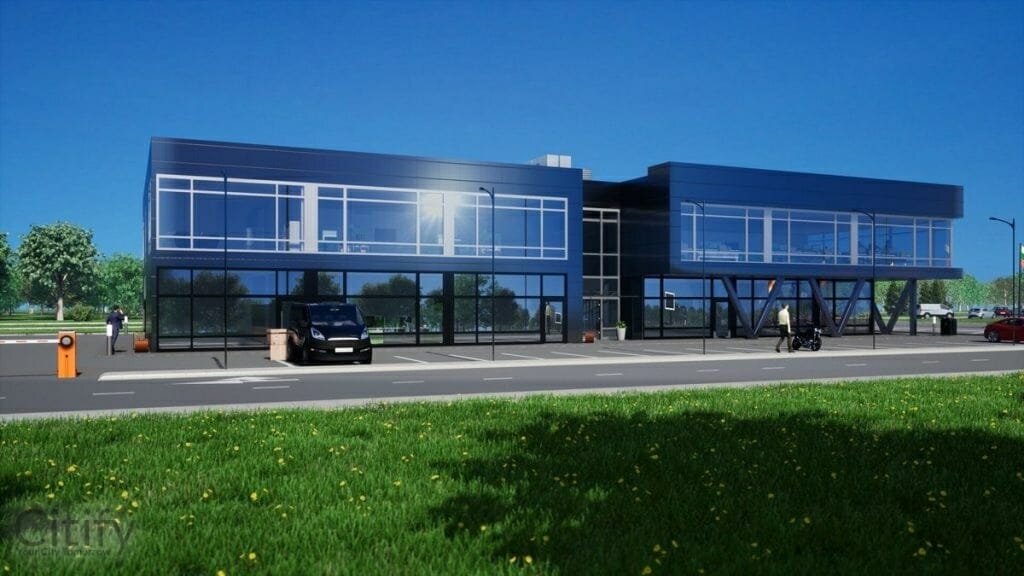 Galindų g. 9 (Galindų g. 9) - Non-food store, Office center - visualization