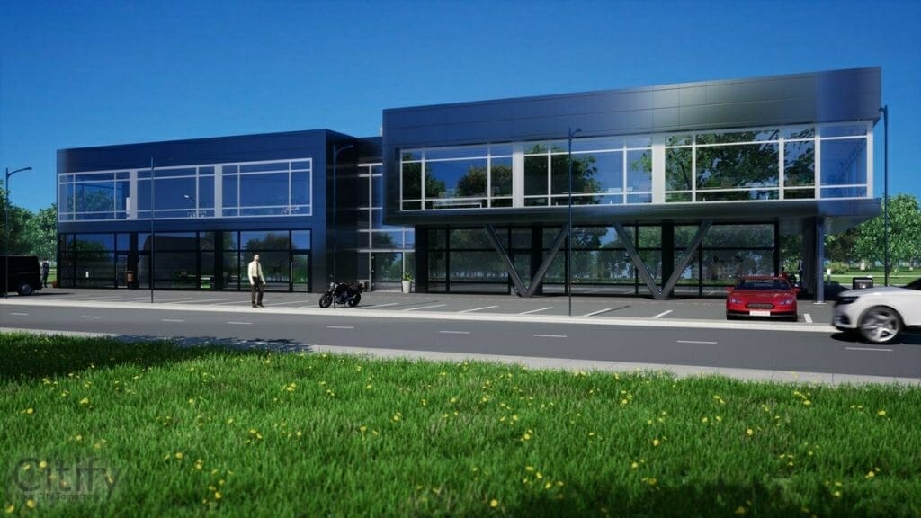 Galindų g. 9 (Galindų g. 9) - Non-food store, Office center - visualization