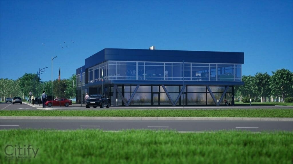 Galindų g. 9 (Galindų g. 9) - Non-food store, Office center - visualization