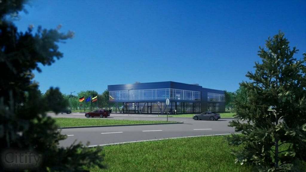 Galindų g. 9 (Galindų g. 9) - Non-food store, Office center - visualization