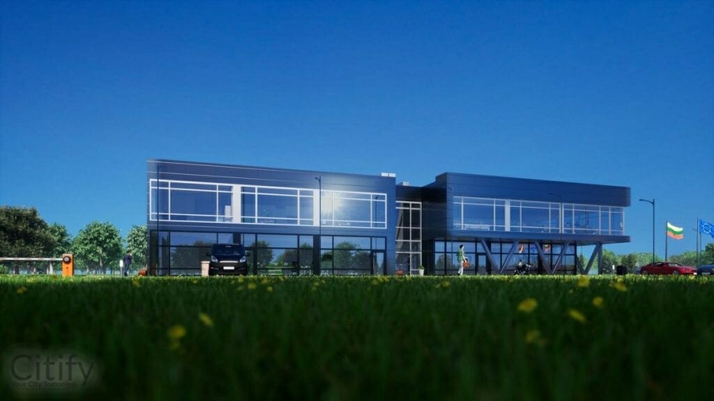 Galindų g. 9 (Galindų g. 9) - Non-food store, Office center - visualization