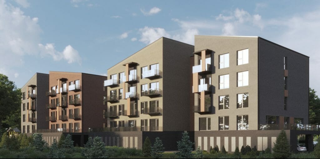 Arčiau miško 2 etapas (1A, 1B) (Girios g. 1G) - Multi apartment - visualization