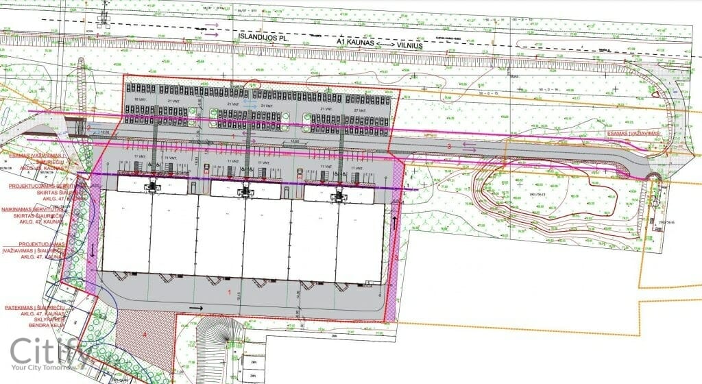 Islandijos pl. 161 (Islandijos pl. 161) - Stock office / Flex space - visualization