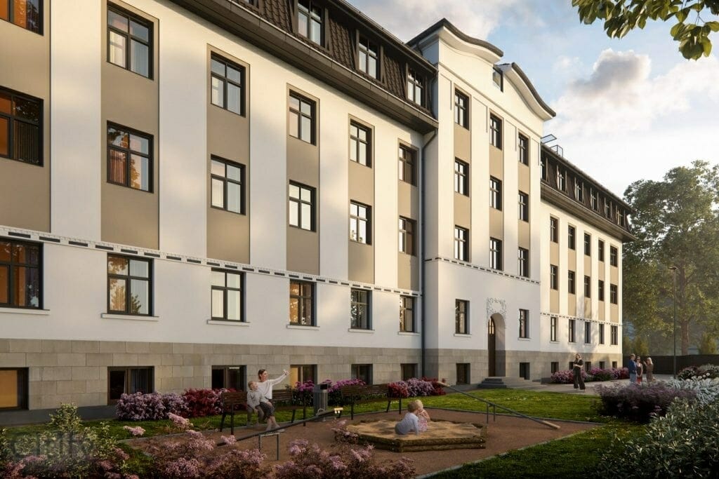 Goldingena Rezidence (Kuldīgas iela 45B) - Multi apartment - visualization