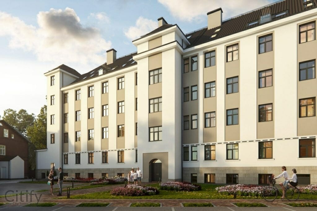 Goldingena Rezidence (Kuldīgas iela 45B) - Multi apartment - visualization