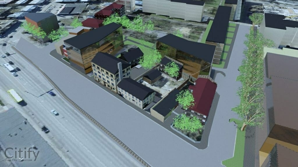 Lastekodu 42 / Odra 14 (Lastekodu 42 / Odra 14) - Hotel, Multi apartment, Office center, Other commercial - visualization