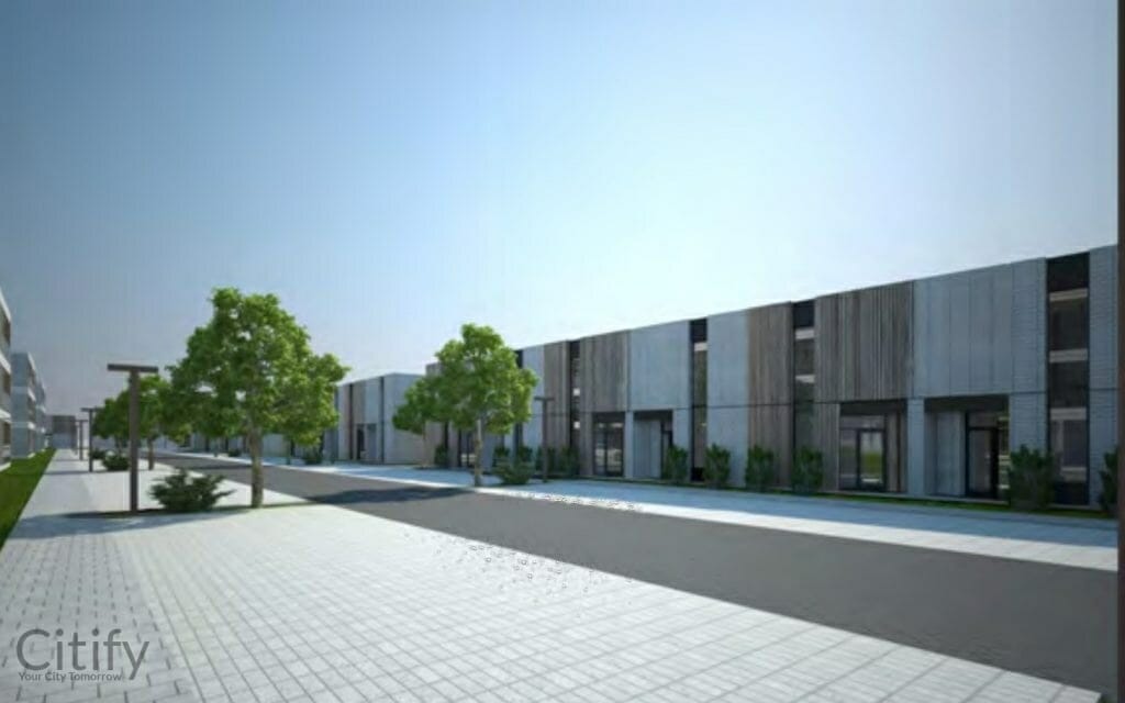 MO Garden 1 etapas (sublokuoti namai) (Mozūriškių g. 188, 200, 202, 204, 206, 208, 210, 212, 222, 224, 226, 228) - Row housing - visualization