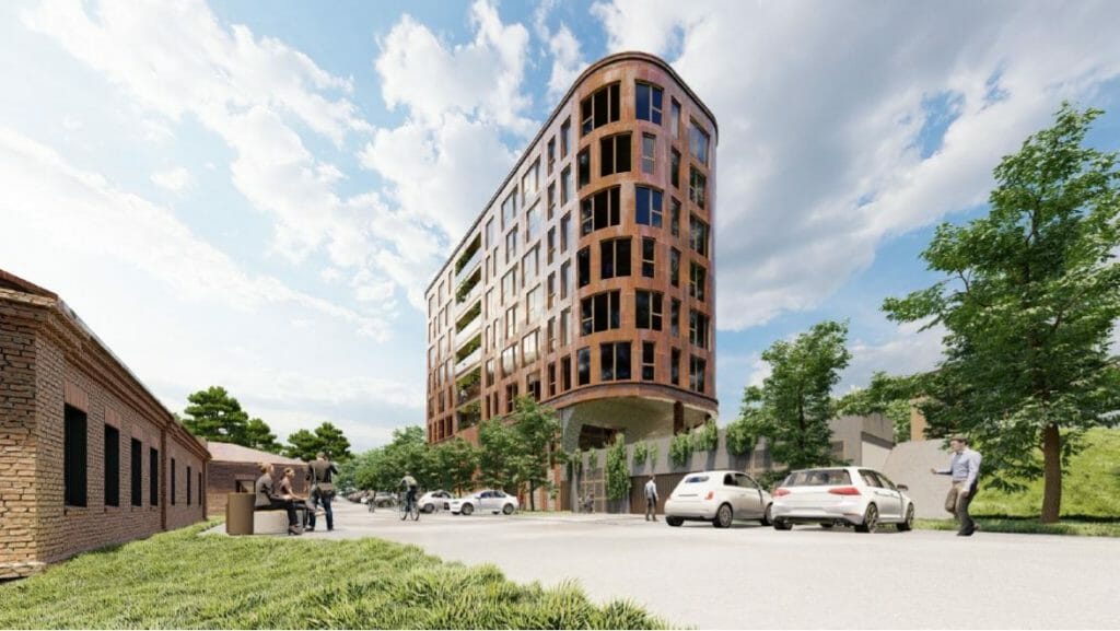 Park Tondi (A. H. Tammsaare tee 56) (A. H. Tammsaare tee 56) - Office center - visualization