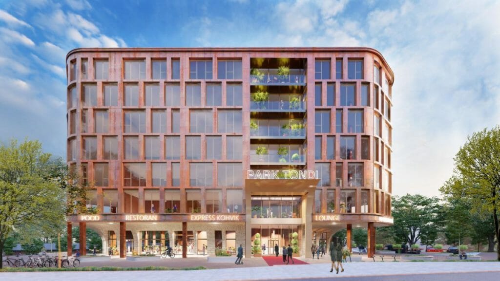 Park Tondi (A. H. Tammsaare tee 56) (A. H. Tammsaare tee 56) - Office center - visualization