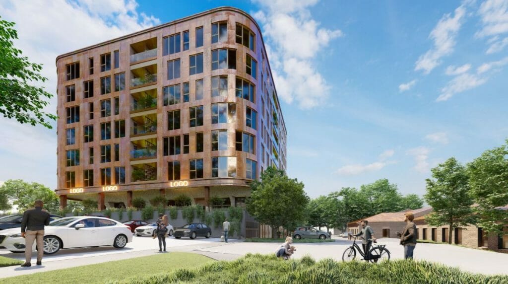 Park Tondi (A. H. Tammsaare tee 56) (A. H. Tammsaare tee 56) - Office center - visualization