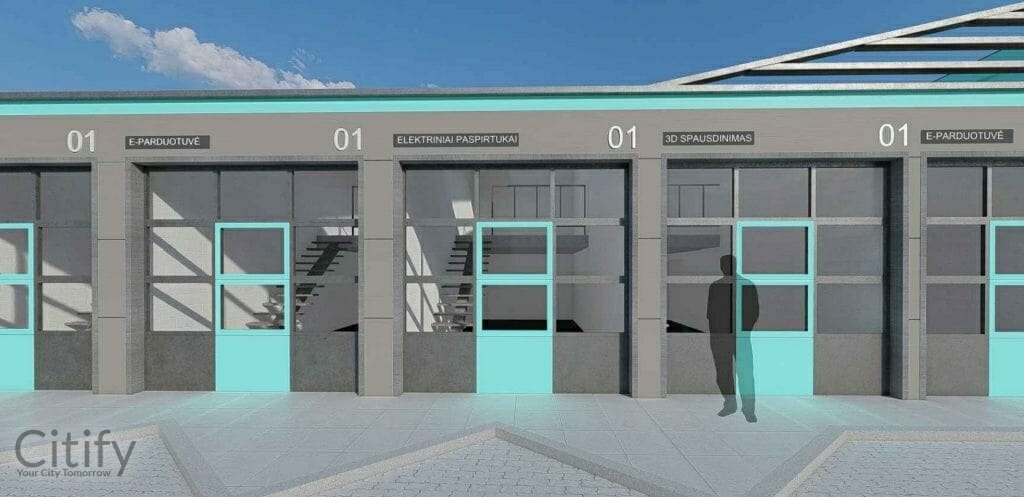 NordSpace Tarandės g. 2 (Tarandės g. 2) - Tirdzniecības centrs - vizualizācija