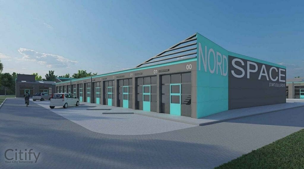 NordSpace Tarandės g. 2 (Tarandės g. 2) - Tirdzniecības centrs - vizualizācija