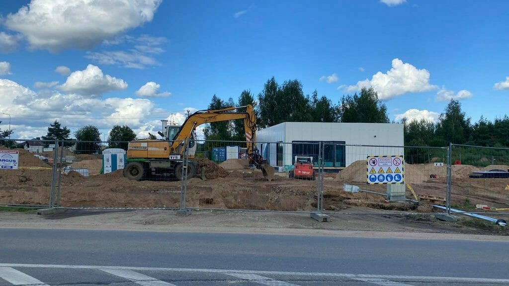 Baltic Petroleum Visalaukio g. (Visalaukio g. 2) - Petrol station - construction photos