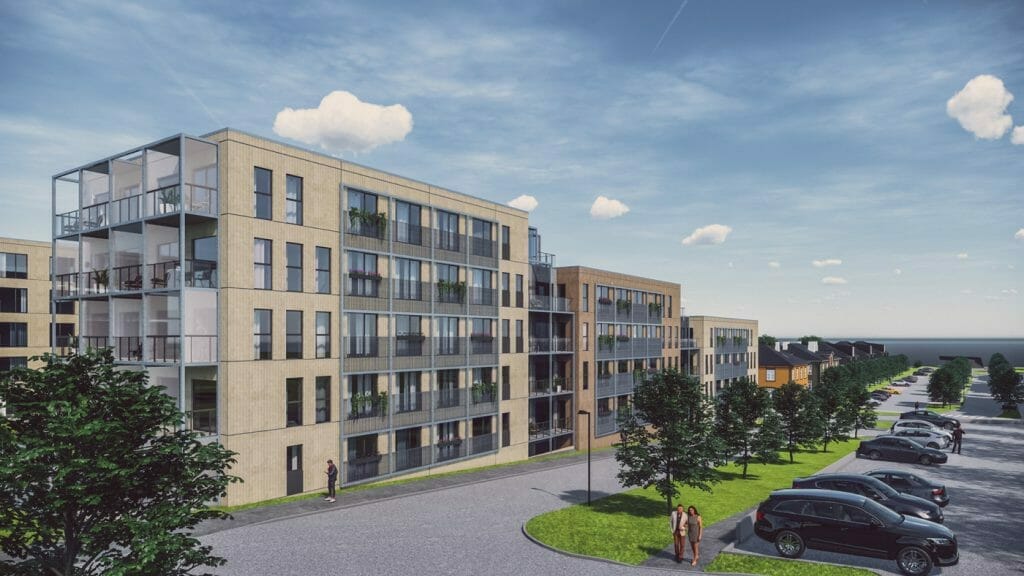 Kopli liinid, D2 kvartal (Liinivahe 1) (Liinivahe 1) - Multi apartment - visualization