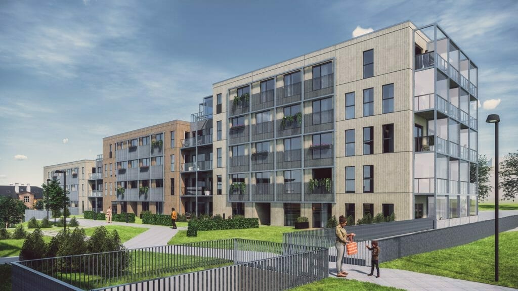 Kopli liinid, D2 kvartal (Liinivahe 1) (Liinivahe 1) - Multi apartment - visualization