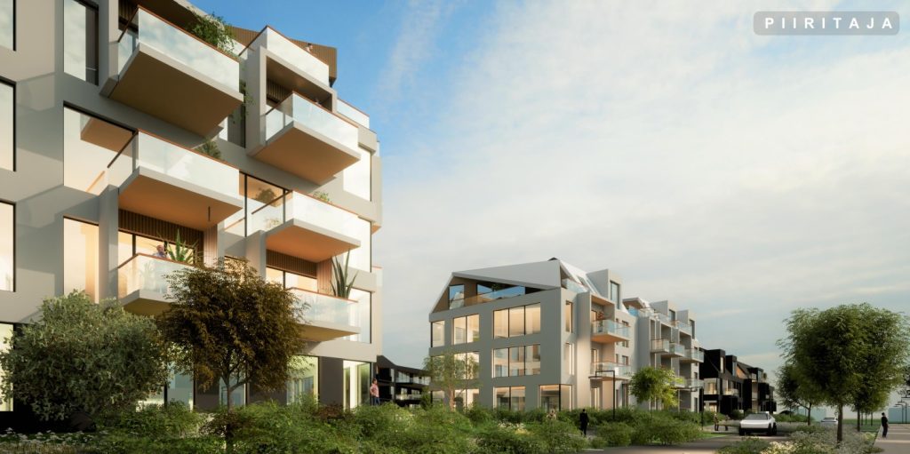 Paldiski mnt 108d, 118a (Paldiski mnt 108d, 118a) - Multi apartment, Other commercial - visualization
